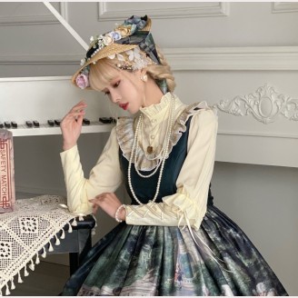 Palace Tea Party Classic Lolita Style Hat (CLS08)